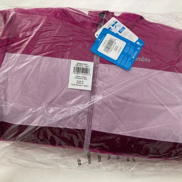 NEW - Columbia Kids; Valley Runner Jacket Size M - Picture 2 of 2